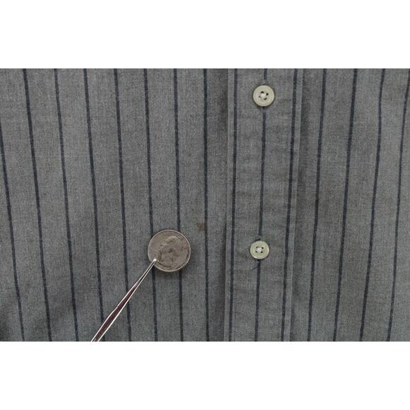 Vintage Polo Ralph Lauren Blake Shirt Men's XL Extra Large Heavy Cotton Gray - Picture 2 of 8